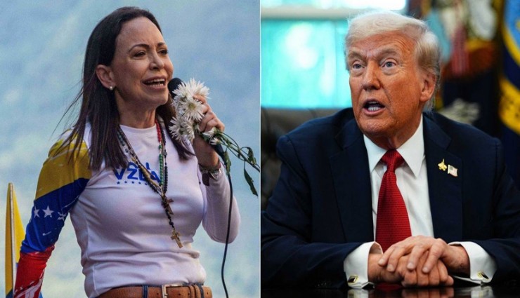 Nobel Barış Ödülü'nü alan Machado, ödülünü Donald Trump'a ithaf etti