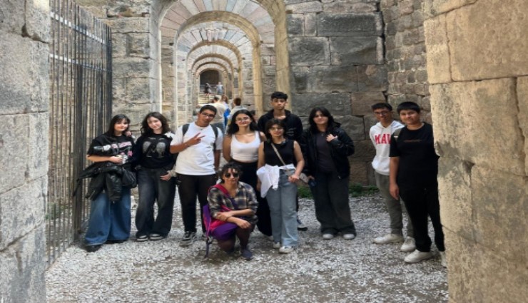 Pergamon Antik Kenti’nde dil becerilerini geliştirdiler