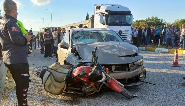 Sarıgöl’de can pazarı: Motosiklet ile otomobil çarpıştı, 66 yaşındaki sürücü yaşamını yitirdi