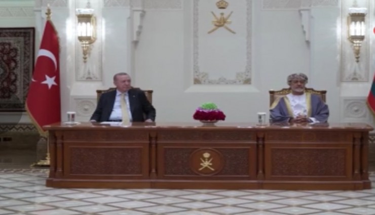 Türkiye ve Umman arasında 16 belge imzalandı
