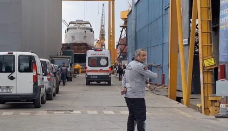 Tuzla'da gemide patlama
