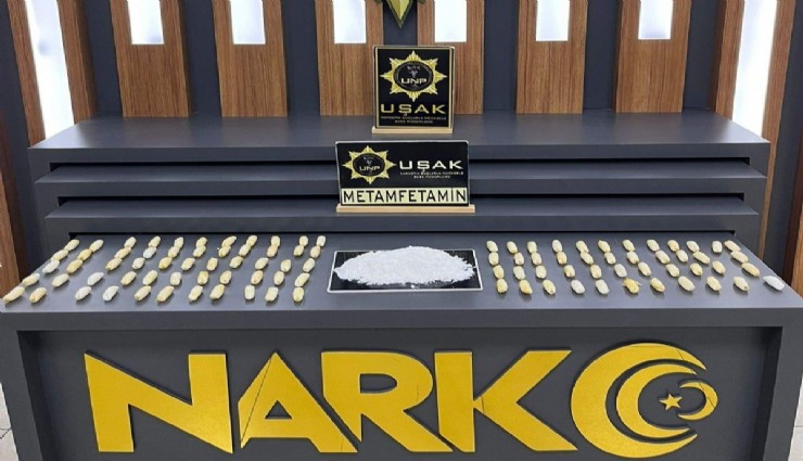 Uşak’ta midelerinden uyuşturucu çıktı: İranlı 3 kişi tutuklandı