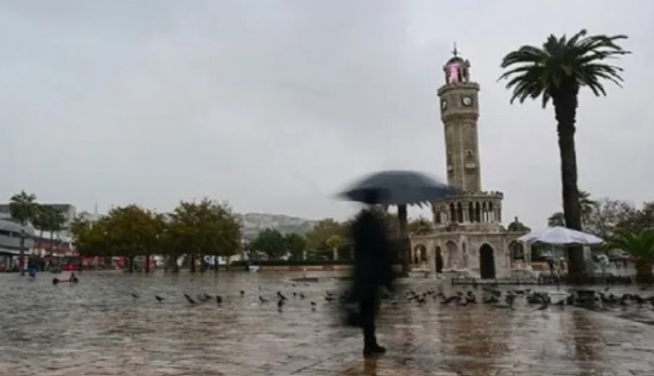 Yarın İzmir'de hava nasıl olacak?: Kentte yağış etkisi