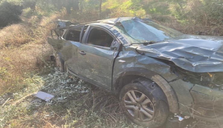 Aydın’da otomobil 80 metrelik uçuruma yuvarlandı: Kadın sürücü yaralı kurtarıldı