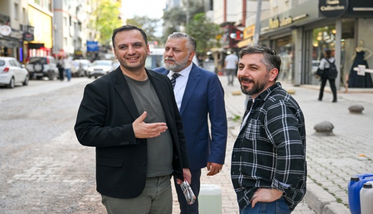 Bornova Belediyesi prestij cadde düzenlemelerinde yeni aşamaya geçti