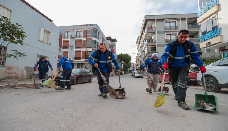 Buca’da köşe bucak temizlik