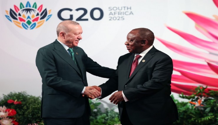Cumhurbaşkanı Erdoğan, G20 Liderler Zirvesi resmi karşılama törenine katıldı