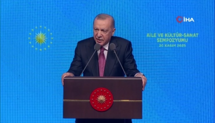 Cumhurbaşkanı Erdoğan: ''Nüfus artış oranımız azalıyor, doğurganlık hızı 1,48