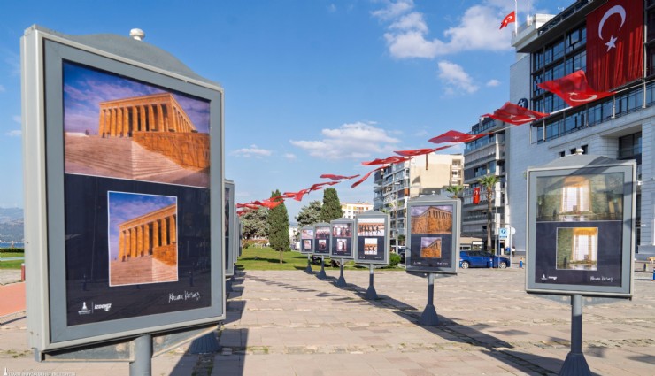 Gazeteci Korcan Karar’ın Anıtkabir sergisi İzmir’de açıldı