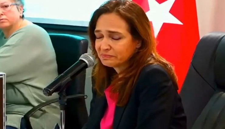 Başkan Ünsal gözyaşları içinde tehdit edildiklerini açıkladı