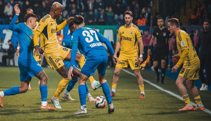 Rize'de gol düellosu: Fenerbahçe'den muhteşem geri dönüş