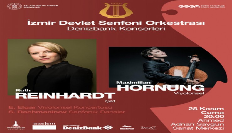 Ruth Reinhardt yönetiminde İzmir’de muhteşem konser