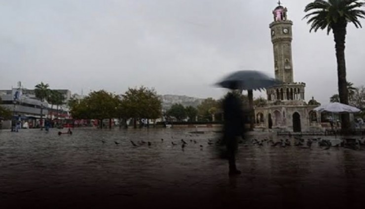 Şemsiyeleri hazırlayın: İzmir’e sağanak geliyor