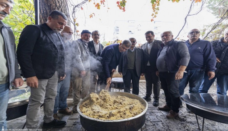 Başkan Tugay Abdal Musa için düzenlenen lokma duasına katıldı