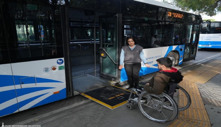 Başkan Tugay’ın Engelliler Günü’nde duyurduğu Duraktayım müjdesi hayata geçti