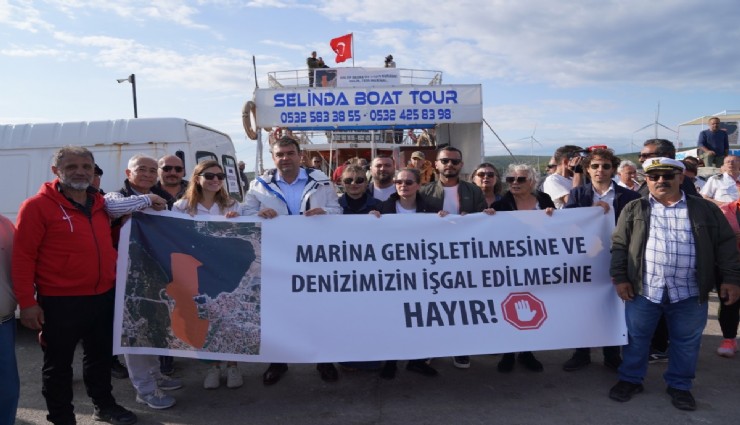 Başkan Yetişkin’den Teos Yat Limanı projesine sert tepki:Bu bir marina değil, can güvenliği meselesidir