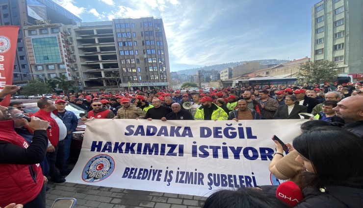 Belediye İş Sendikası’ndan Büyükşehir’e: Net takvim vermezseniz, eylemler iş bırakmaya kadar devam edecek