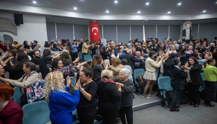Bornova’da Prof. Dr. Üstün Dökmen ile ilham veren buluşma