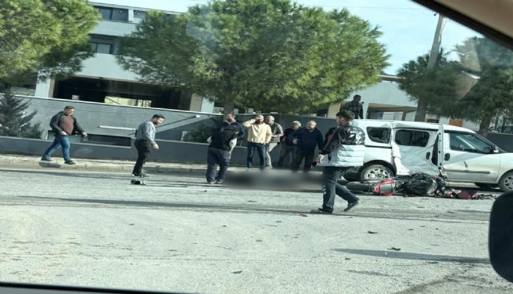 Çeşme'de motosiklet kazası: 1 ölü, 1 yaralı