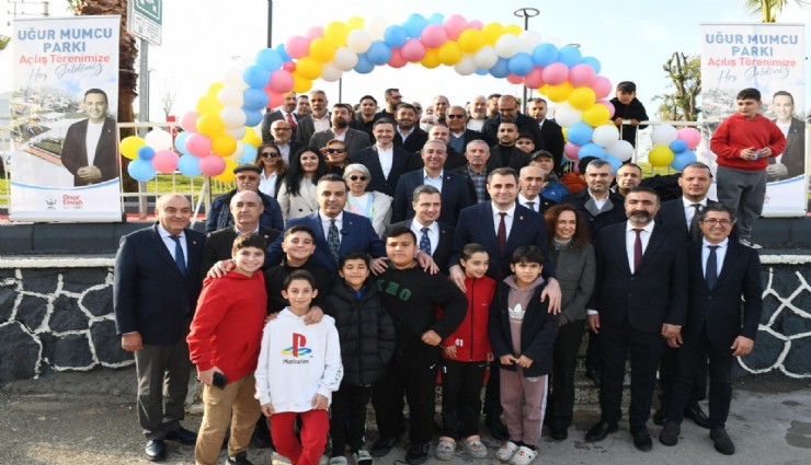 Çiğli’de Yeni Bir Yaşam Alanı: Uğur Mumcu Parkı Açıldı