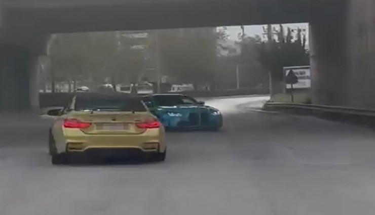 İzmir’de drift yapan iki sürücüye 138 bin TL’yi aşan ceza
