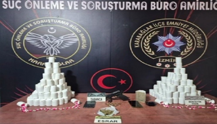İzmir polisinden dev uyuşturucu operasyonu: 329 şahıs yakalandı