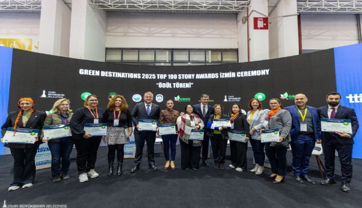 İzmir, sürdürülebilir turizmde 9. uluslararası ödülünü aldı