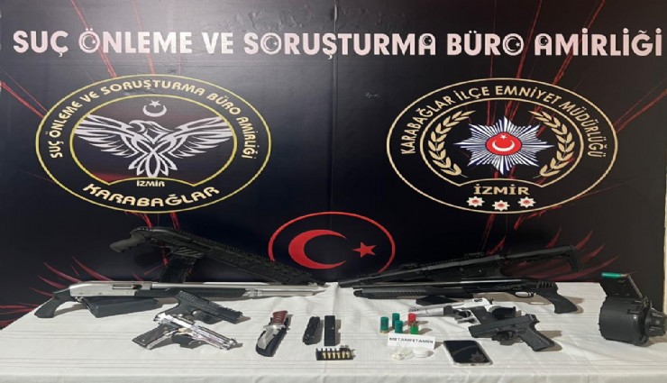 Karabağlar'da uyuşturucu operasyonu: 3 şüpheli yakalandı