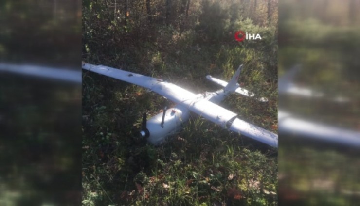 Kocaeli İzmit’te kırsal alana İHA düştü, ekipler alarma geçti