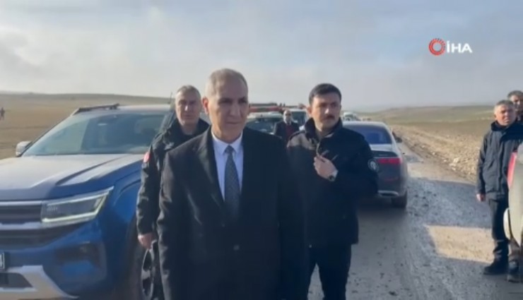 Libya’dan gelen askeri heyet uçak kazasının yaşandığı bölgede