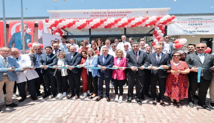 Menemen’de 2025, açılışlar yılı oldu