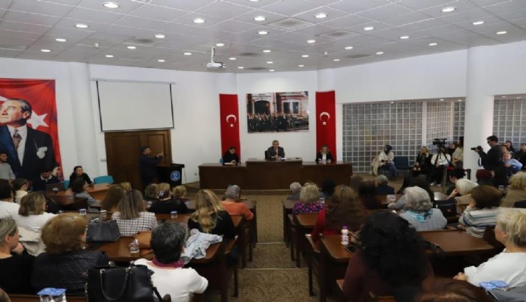 Nazilli’de kadın meclisi için ilk adım: 150 kadınla ilk toplantı yapıldı