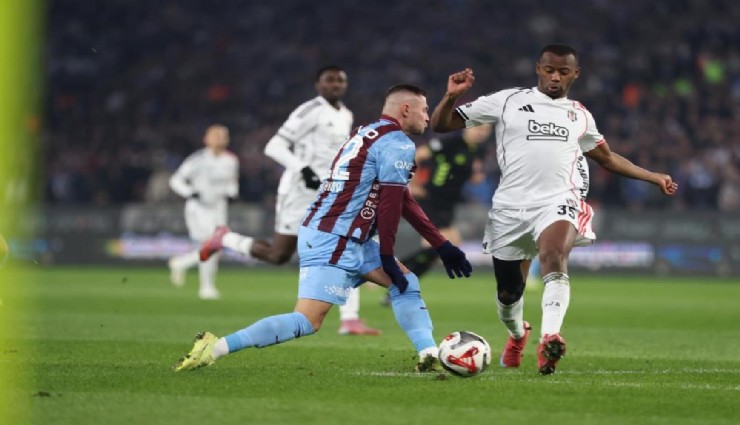 Trabzon'da nefes kesen maç: Trabzonspor: 3-Beşiktaş: 3