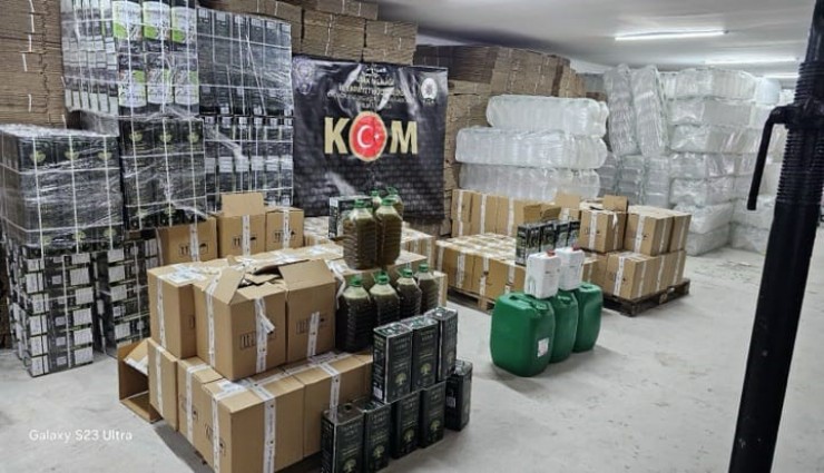 Uşak’ta sahte zeytinyağı operasyonu: 23 ton yağın sadece 3 tonu gerçek çıktı