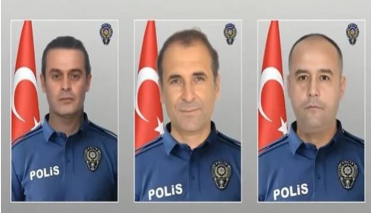 Yalova'da şehit olan 3 polisimizin kimliği belirlendi