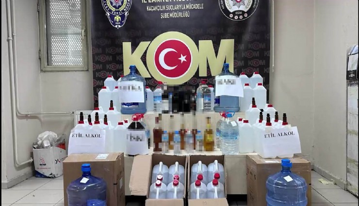 Yılbaşı öncesi sahte içki operasyonları: 68 olayda 86 şüpheli yakalandı