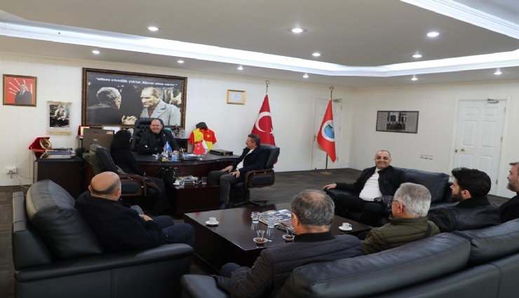 Alevilerden Başkan Çiçek’e teşekkür ziyareti
