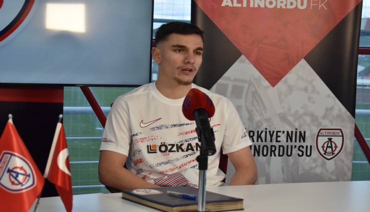 Altınordu, 18 yaşındaki Selahattin Çankırlı'yı kadrosuna kattı