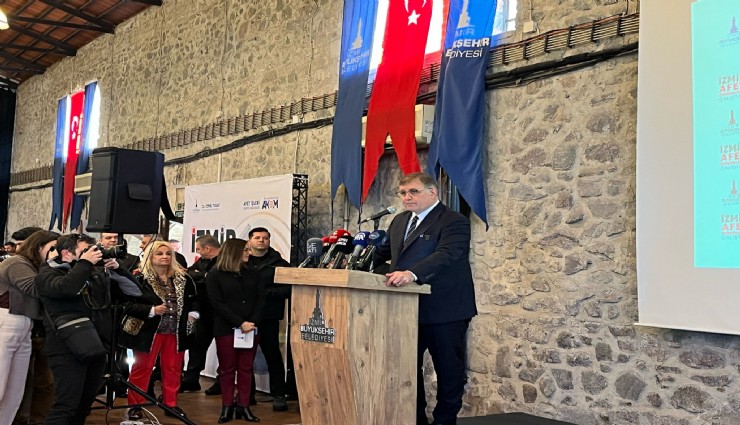 Başkan Tugay Afet Çalıştayı'nda konuştu: İzmir'in deprem master planını güncelleyeceğiz