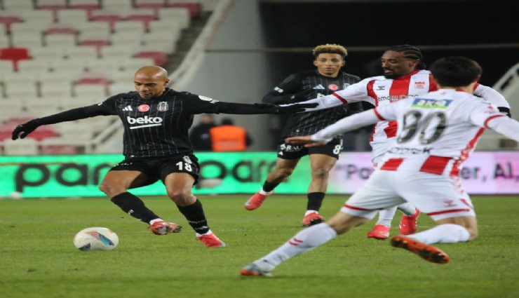 Beşiktaş Sivas'tan galibiyetle dönüyor: 0-2
