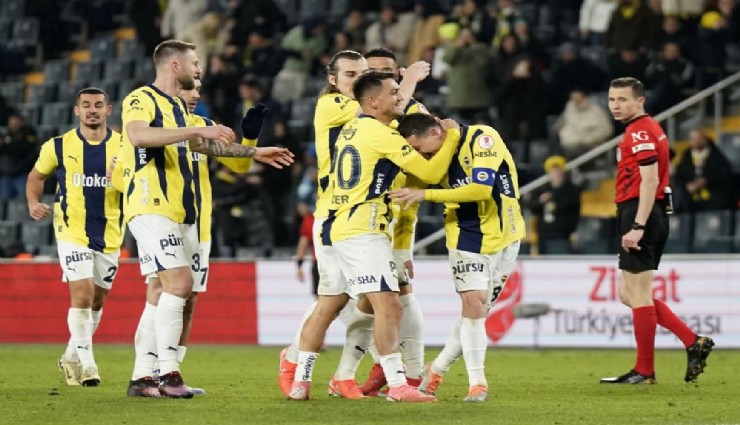 Fenerbahçe'den 5 gollü galibiyet