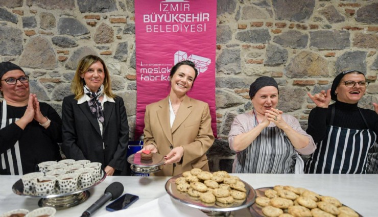Fransız şeften işitme engellilere pastacılık kursu