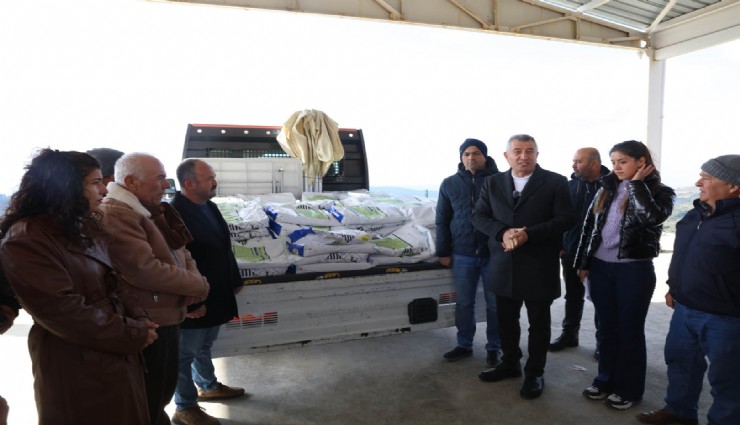 Güzelbahçe Belediyesi’nden çiftçilere can suyu