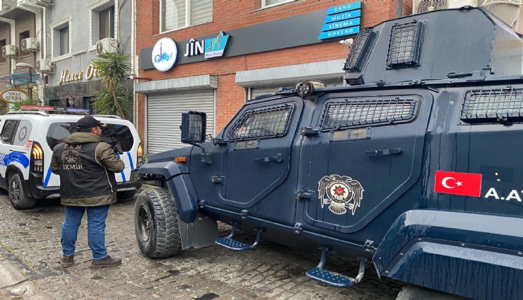 İzmir'de HDK eş sözcüsünün de aralarında bulunduğu 7 şüpheli gözaltında