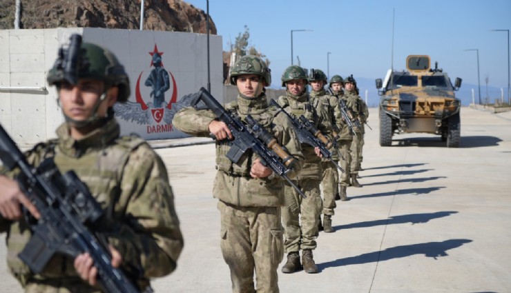Mehmetçik sınır hattında yerli ve milli sistemlerle 7/24 görevde