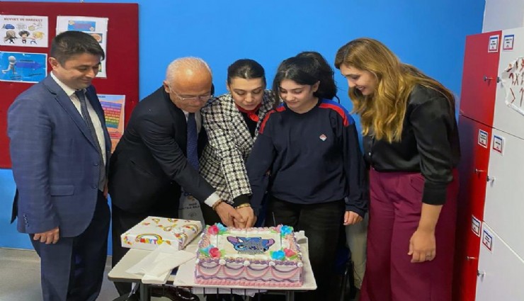 Muğla'da şehit kızına doğum günü sürprizi