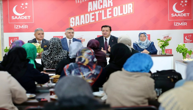 SP Lideri Arıkan İzmir'de konuştu: ''Gençler daha fazla söz hakkına sahip olmalı''