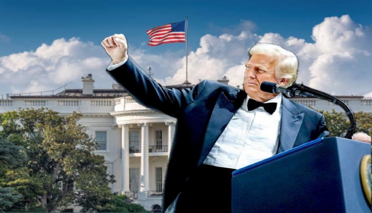 Trump kendini kral ilan etti
