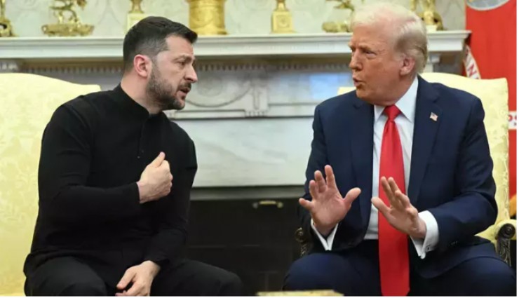 Zelenski Trump’a rest çekti: Beyaz Saray’ı terk etti