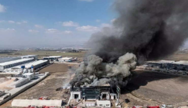 Ankara’daki fabrika yangını kontrol altına alındı